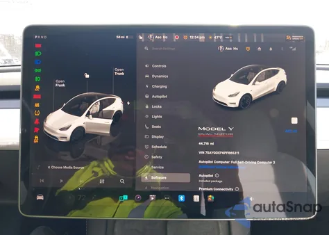 2023 Tesla Model Y Performance Dual Motor All-Wheel Drive from USA, damaged, VIN 7SAYGDEF6PF665311